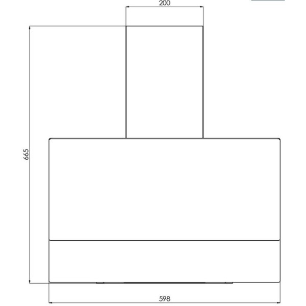Фото - Вытяжка декоративная Kumtel DA6-835 MAGIC GLASS
